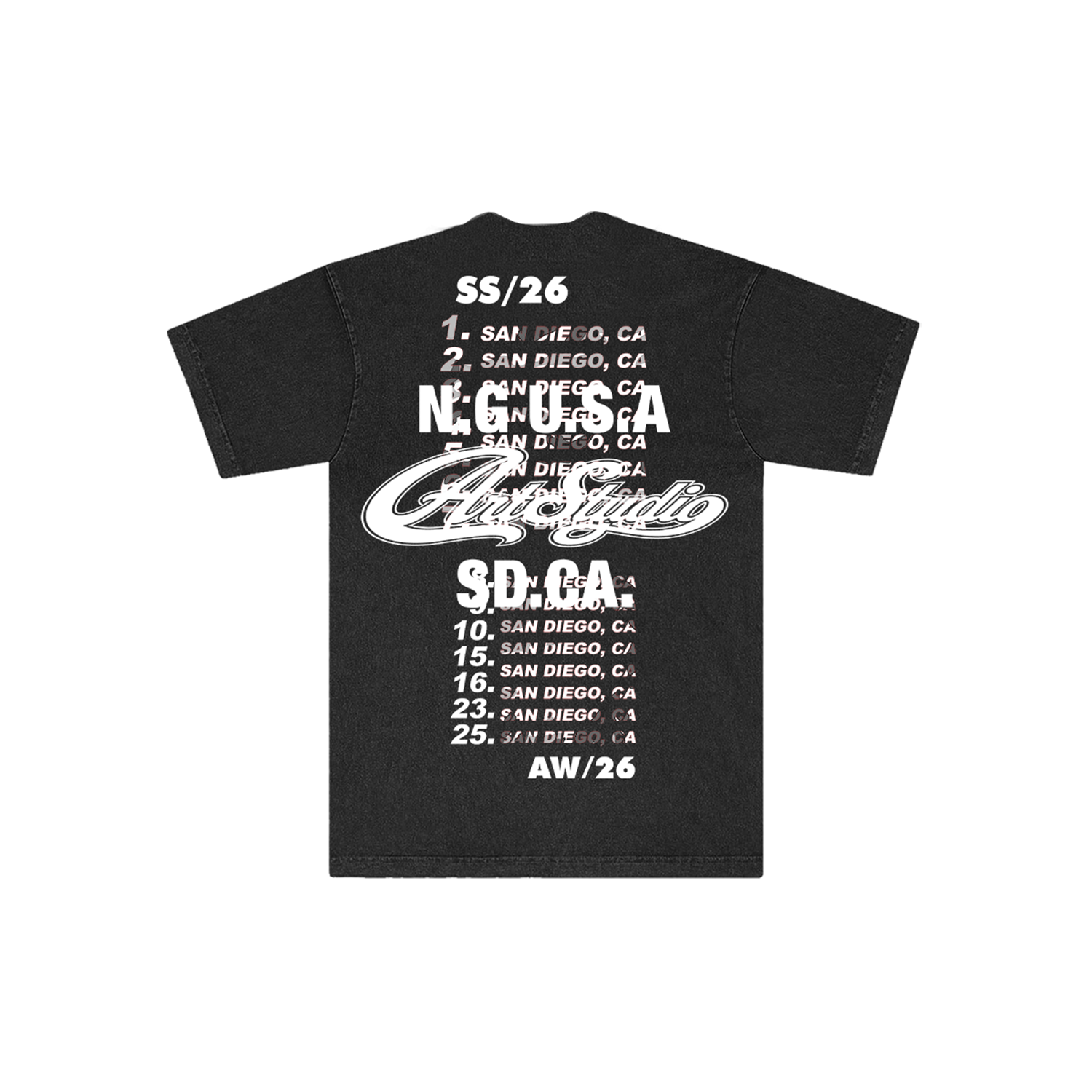 NG SEAL TEE BLACK