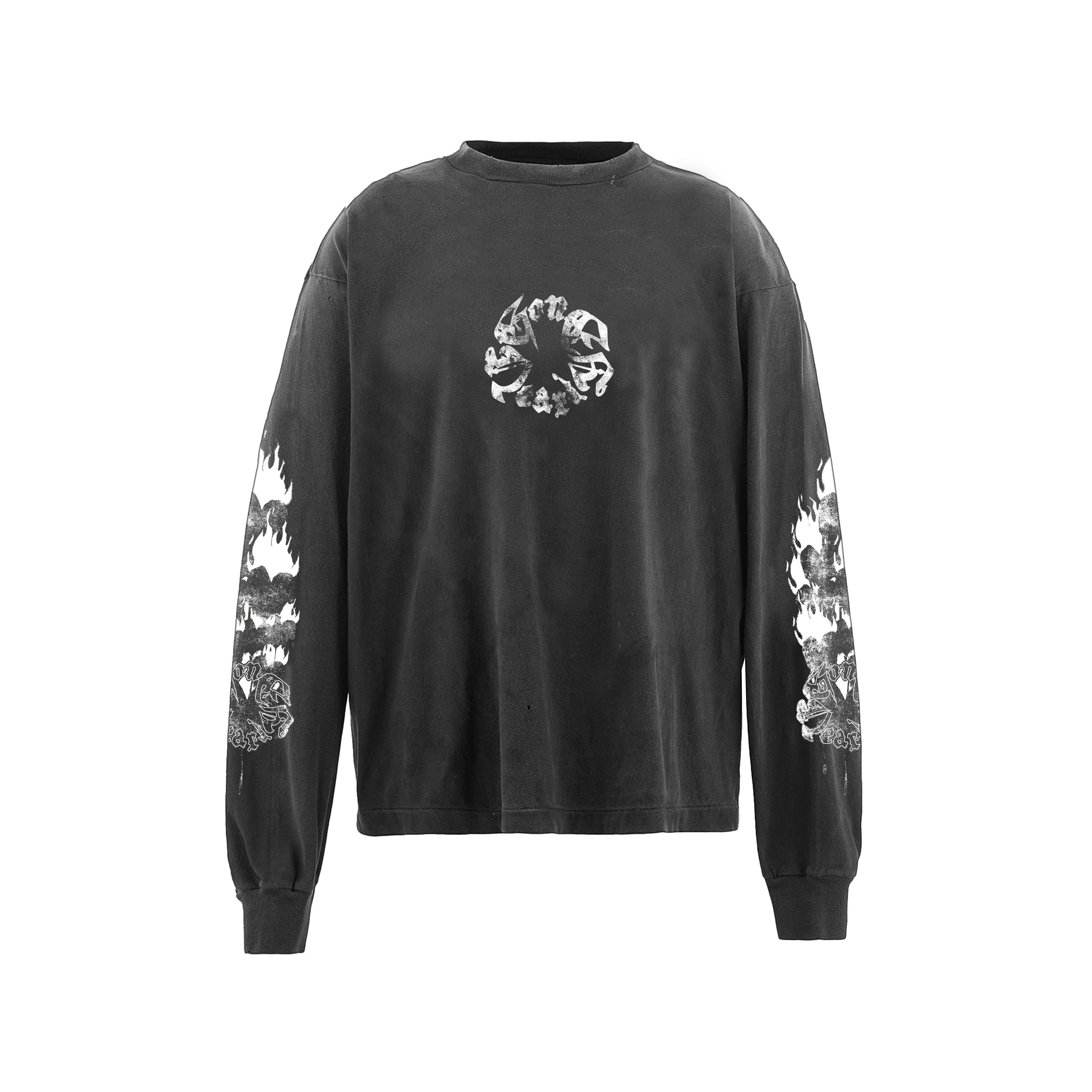 UNIFORM LS T-SHIRT (FADED BLACK)