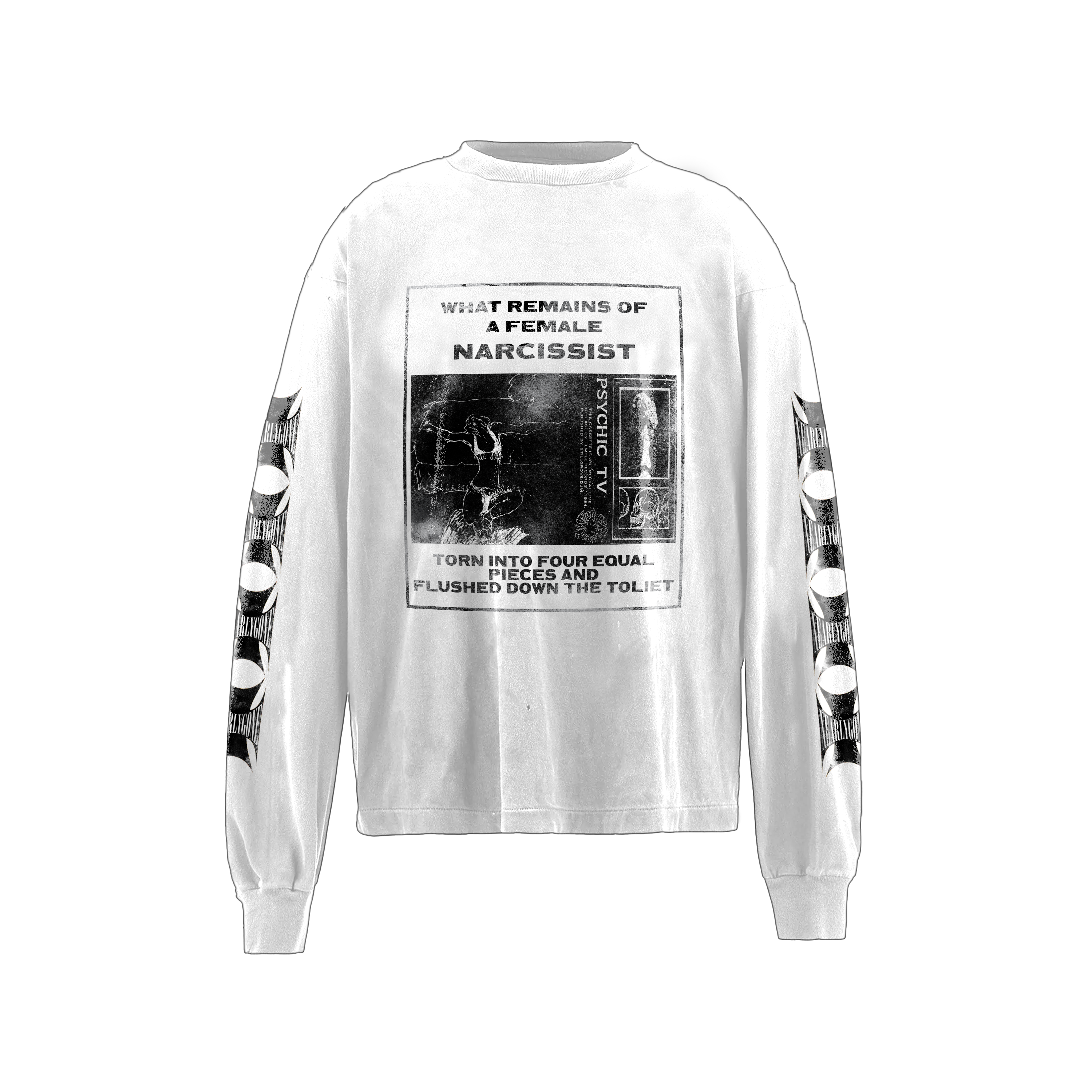 NARCISSIST LS T-SHIRT (WHITE)